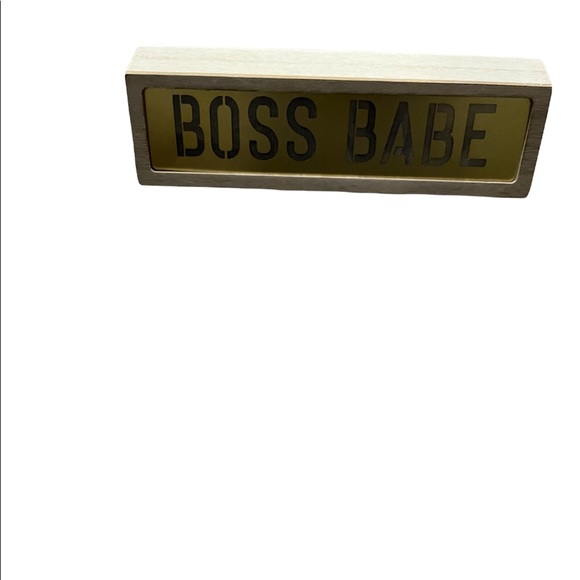 COPY - LED Boss Babe Light box office decor - Picture 3 of 7